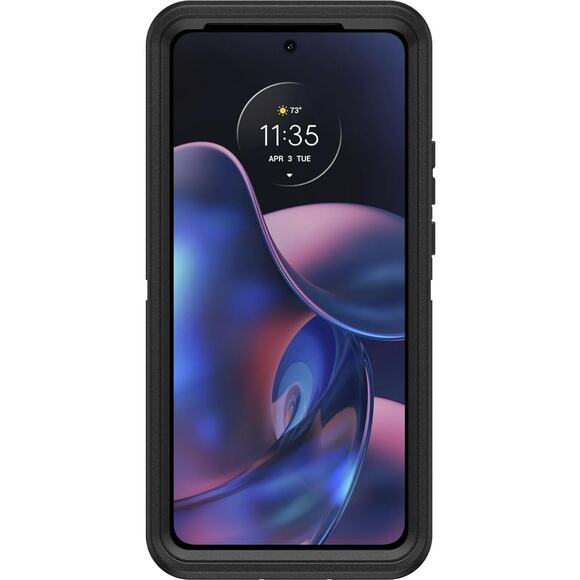 OtterBox Defender Series Case + Holster for Motorola Edge (2022) - Black - Picture 4 of 5